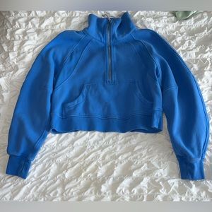 Lululemon scuba hoodie funnel neck half zip